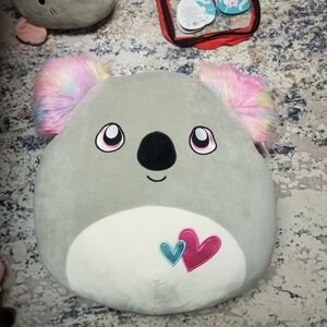 16 Inch Valentine's Gray Kelina The Koala Squishmallow Great Used Condition